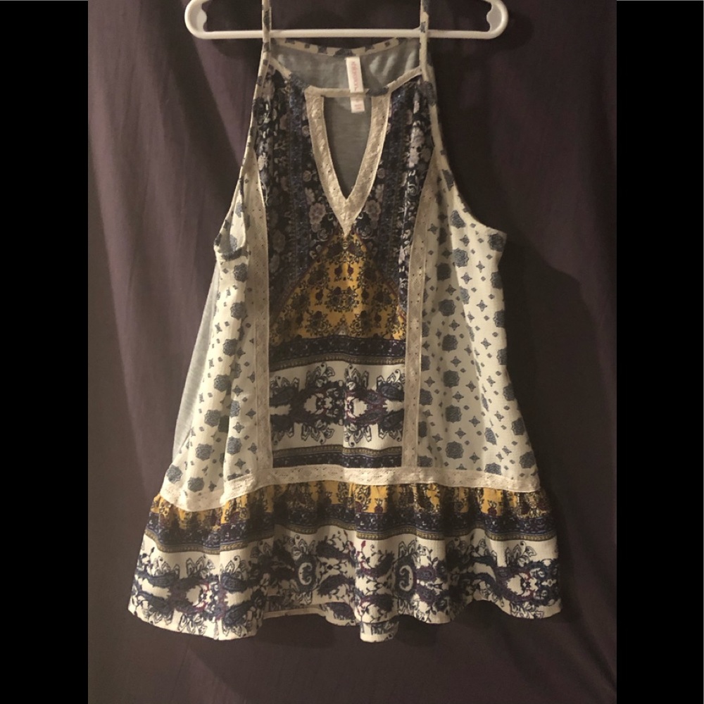 Xhilaration sleeveless top sz S